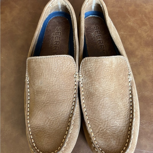 Sperry Top Sider Hamilton Venetian Leather Driving Moc Tan Loafers Comfort 8 main image 9